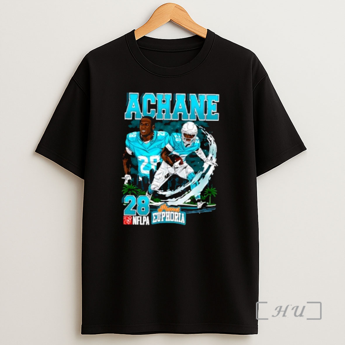 Officials Miami Dolphins Devon Achane Football Player City Graphic Shirt Sweatshirt Tee