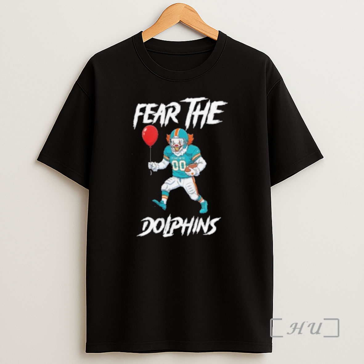 Officials Miami Dolphins Logo Fear The Pennywise Shirt Sweatshirt Tee