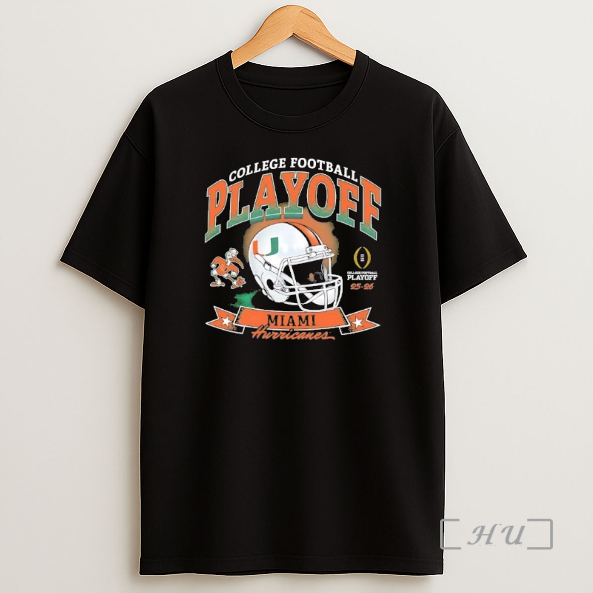 Officials Miami Hurricanes 2025 26 College Football Playoff Helmet Shirt Sweatshirt Tee