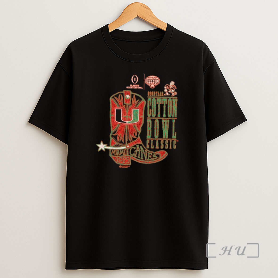 Officials Miami Hurricanes 2025 Goodyear Cotton Bowl Classic Shirt Sweatshirt Tee