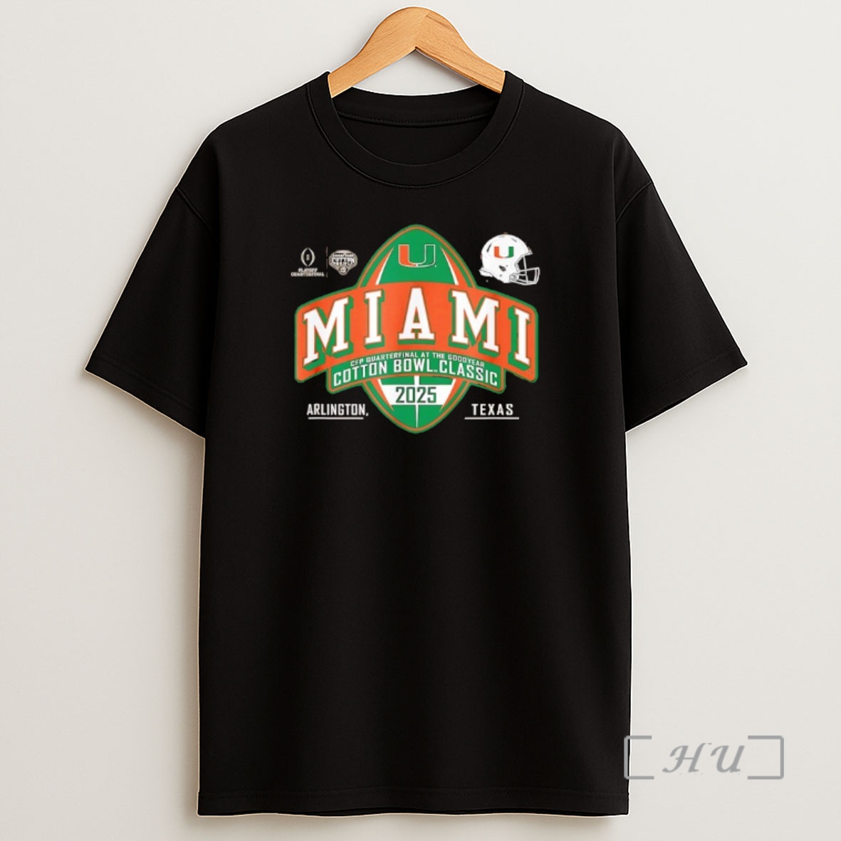 Officials Miami Hurricanes Cfp Quarterfinal At The Goodyear Cotton Bowl Arlington Texas Shirt Sweatshirt Tee