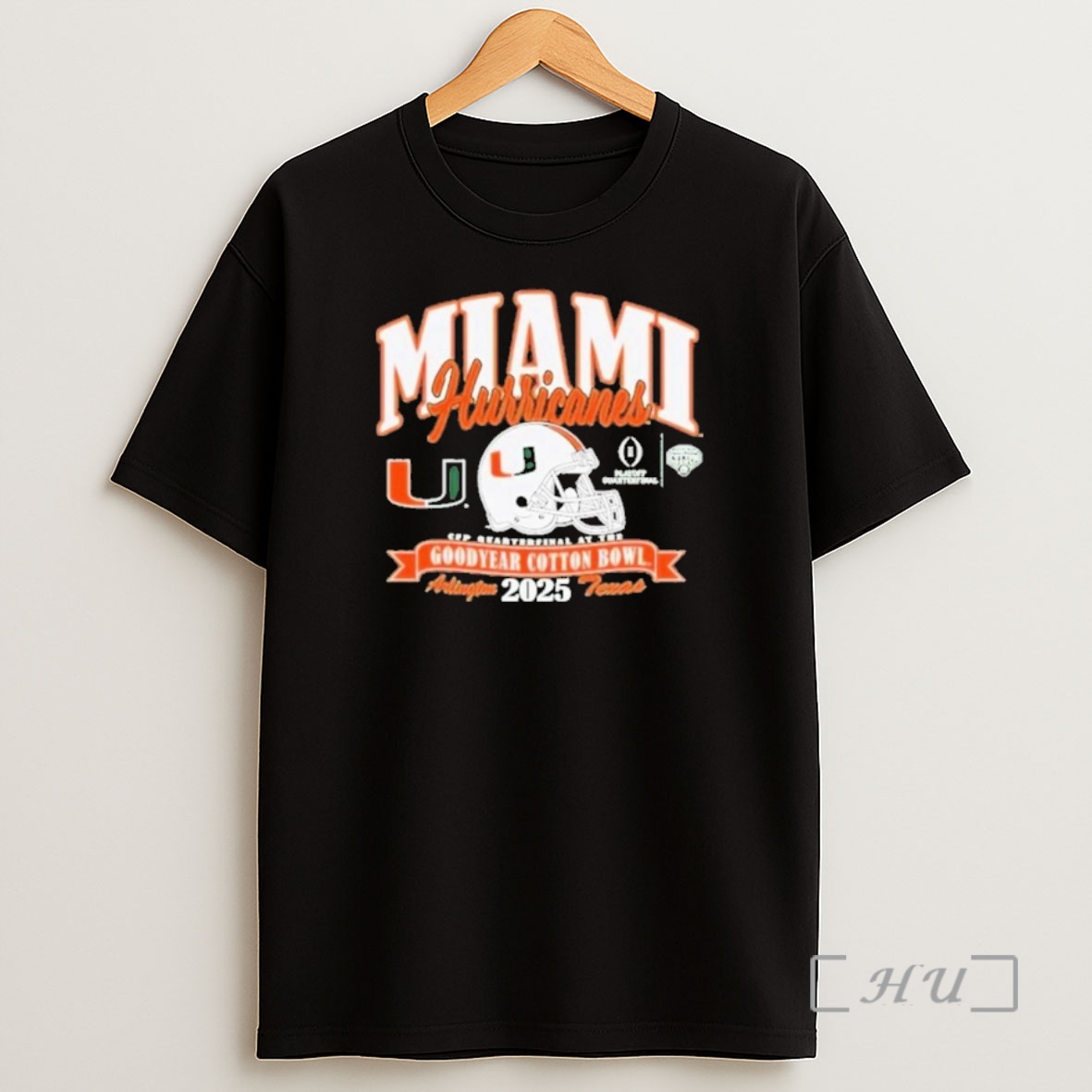 Officials Miami Hurricanes College Football Playoff 2025 Cotton Bowl Bound Shirt Sweatshirt Tee