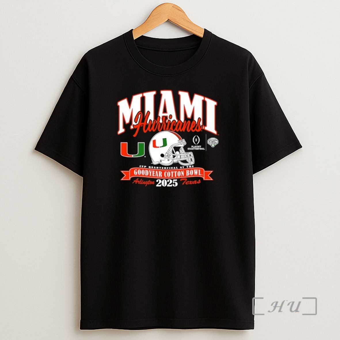 Officials Miami Hurricanes College Football Playoff 2026 Goodyear Cotton Bowl Helmet Shirt Sweatshirt Tee