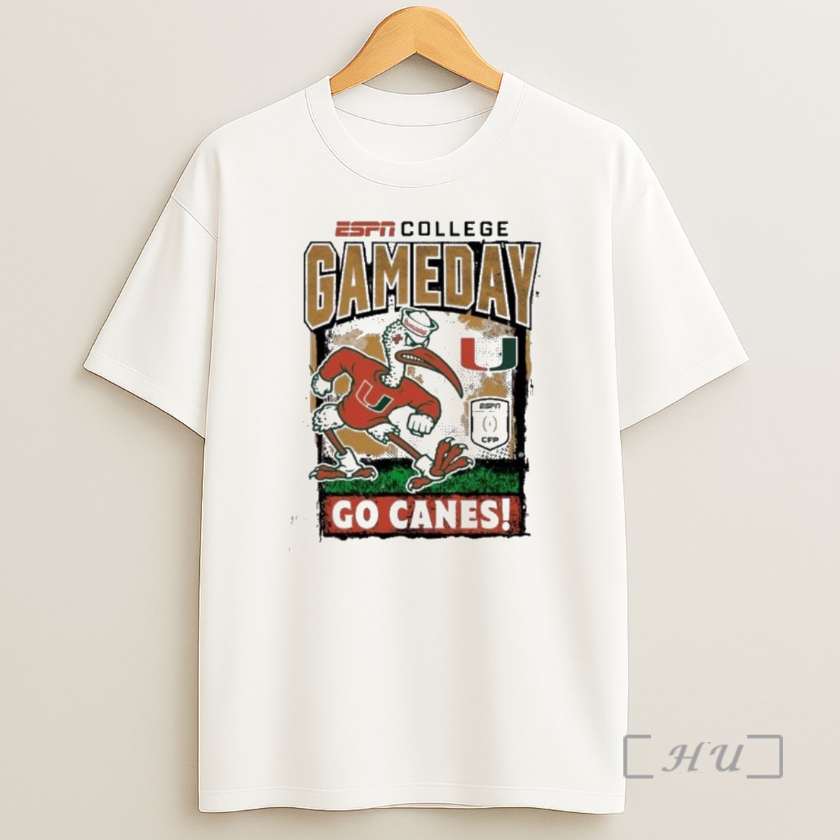 Officials Miami Hurricanes Tide Cfp 2025 26 College Gameday Mascot Shirt Sweatshirt Tee