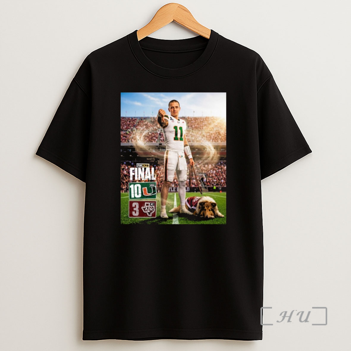 Officials Miami Hurricanes Vs Texas Am Aggies Final Score 10 3 December 21 2025 Shirt Sweatshirt Tee