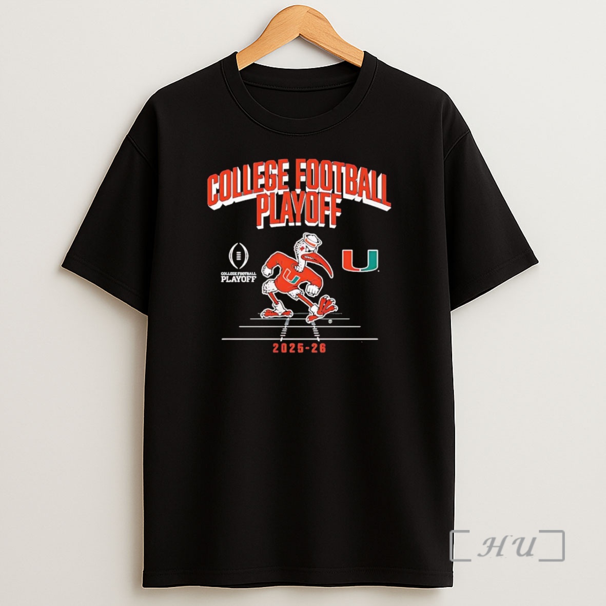 Officials Miami Hurricanes Mascot 2025 College Football Playoff Shirt Sweatshirt Tee
