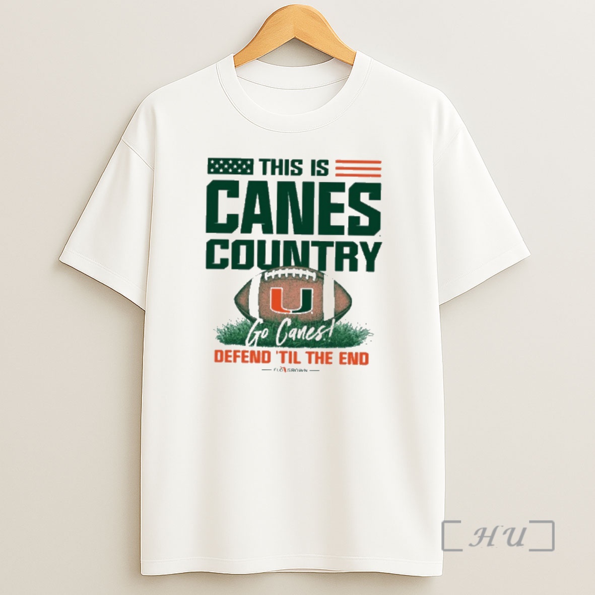 Officials Miami Hurricanes This Is Canes Country Defend Til The End Premium Shirt Sweatshirt Tee
