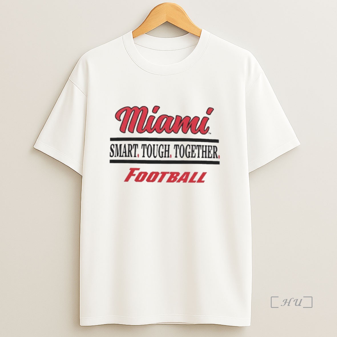 Officials Miami Redhawks Football Smart Tough Together Premium Shirt Sweatshirt Tee 1