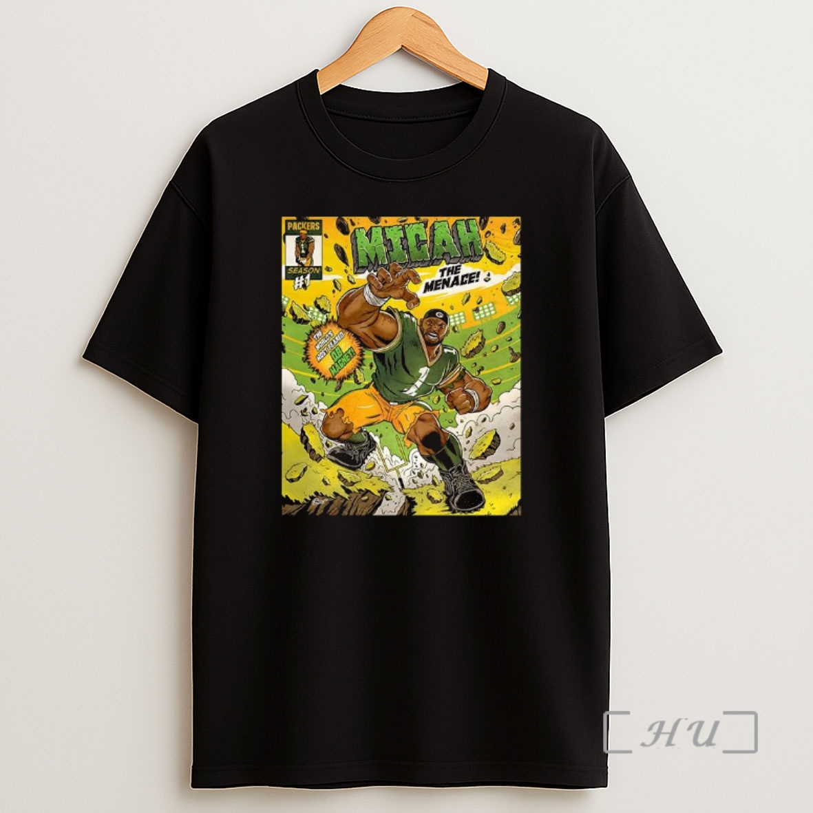 Officials Micah Parsons The Menace Green Bay Packers Premium Shirt Sweatshirt Tee