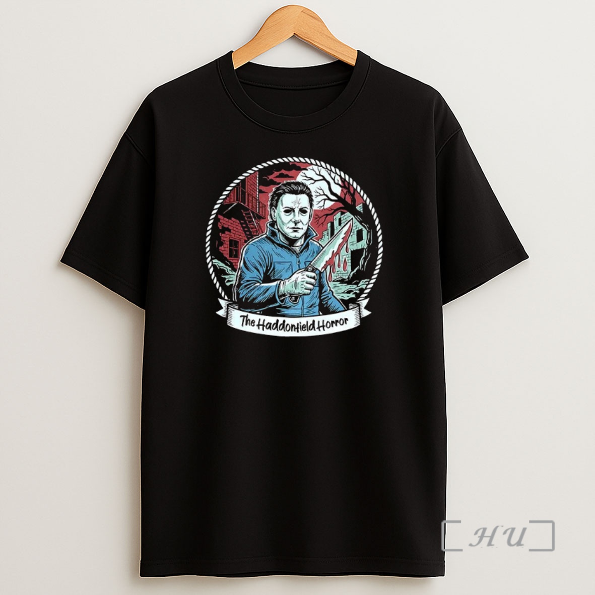 Officials Michael Myers The Haddonfield Horror Badge Shirt Sweatshirt Tee