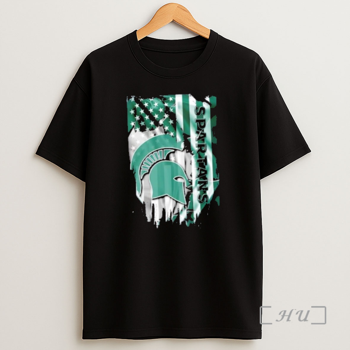 Officials Michigan State Spartans Football X American Flag Shirt Sweatshirt Tee