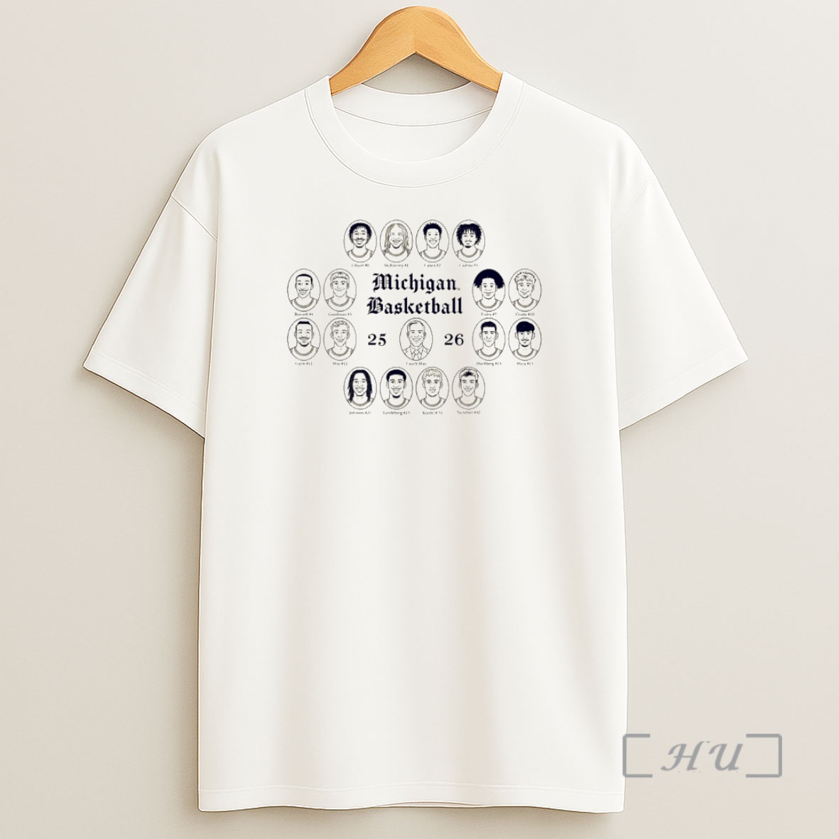 Officials Michigan Wolverines Basketball Team Composite 25 26 Triblend Christmas Premium Shirt Sweatshirt Tee