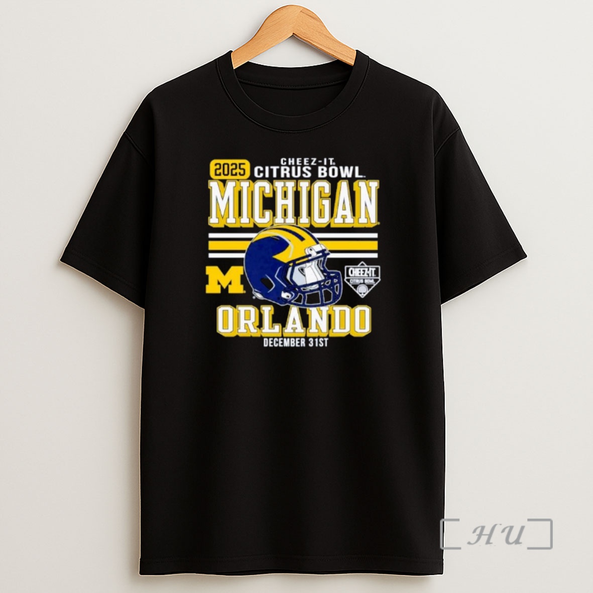 Officials Michigan Wolverines Football 2025 Cheez It Citrus Bowl Helmet Ornaments Shirt Sweatshirt Tee