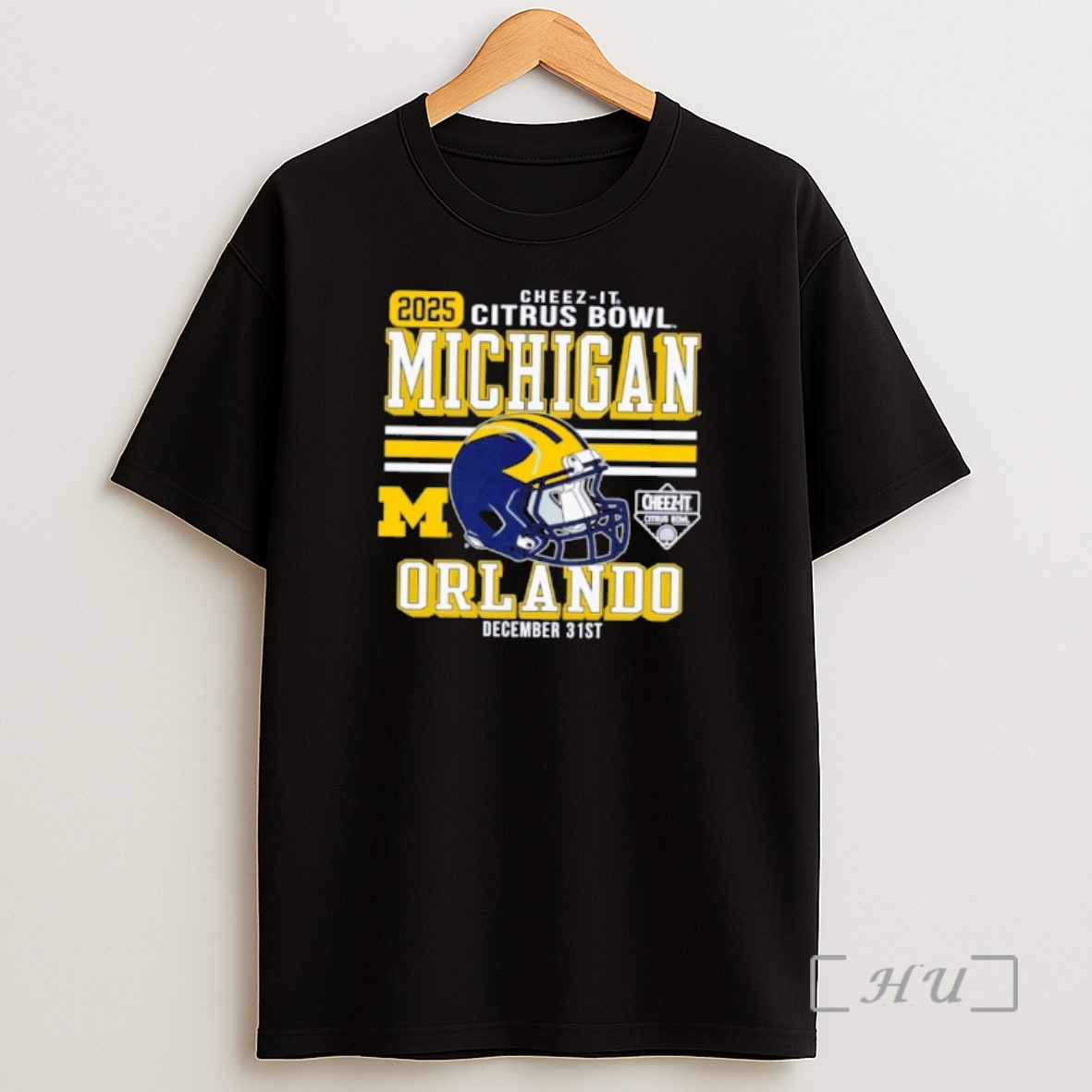Officials Michigan Wolverines Football 2025 Cheez It Citrus Bowl Helmet Shirt Sweatshirt Tee