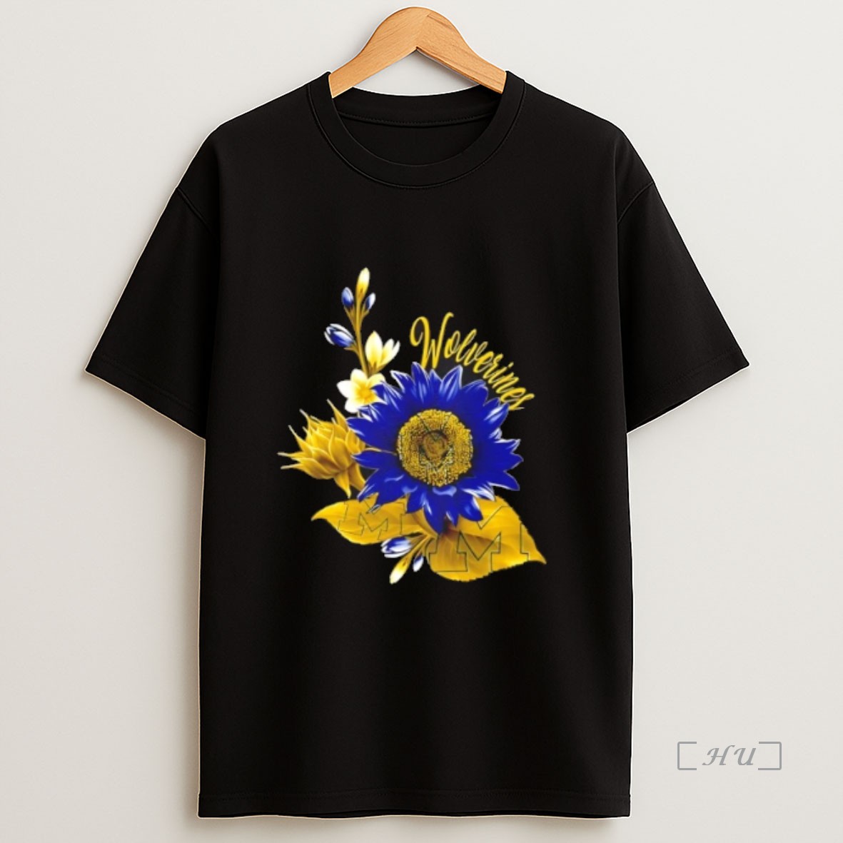 Officials Michigan Wolverines Football X Sunflower Floral Premium Shirt Sweatshirt Tee