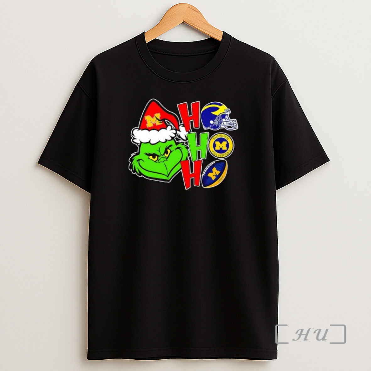 Officials Michigan Wolverines Grinch With Items Shirt Sweatshirt Tee