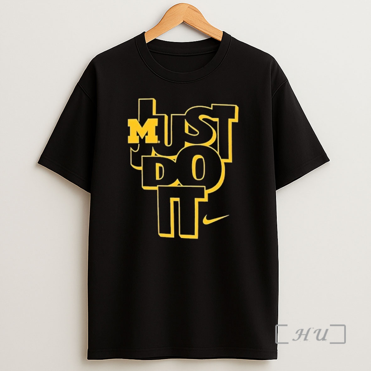 Officials Michigan Wolverines Just Do It Nike Logo Premium Shirt Sweatshirt Tee
