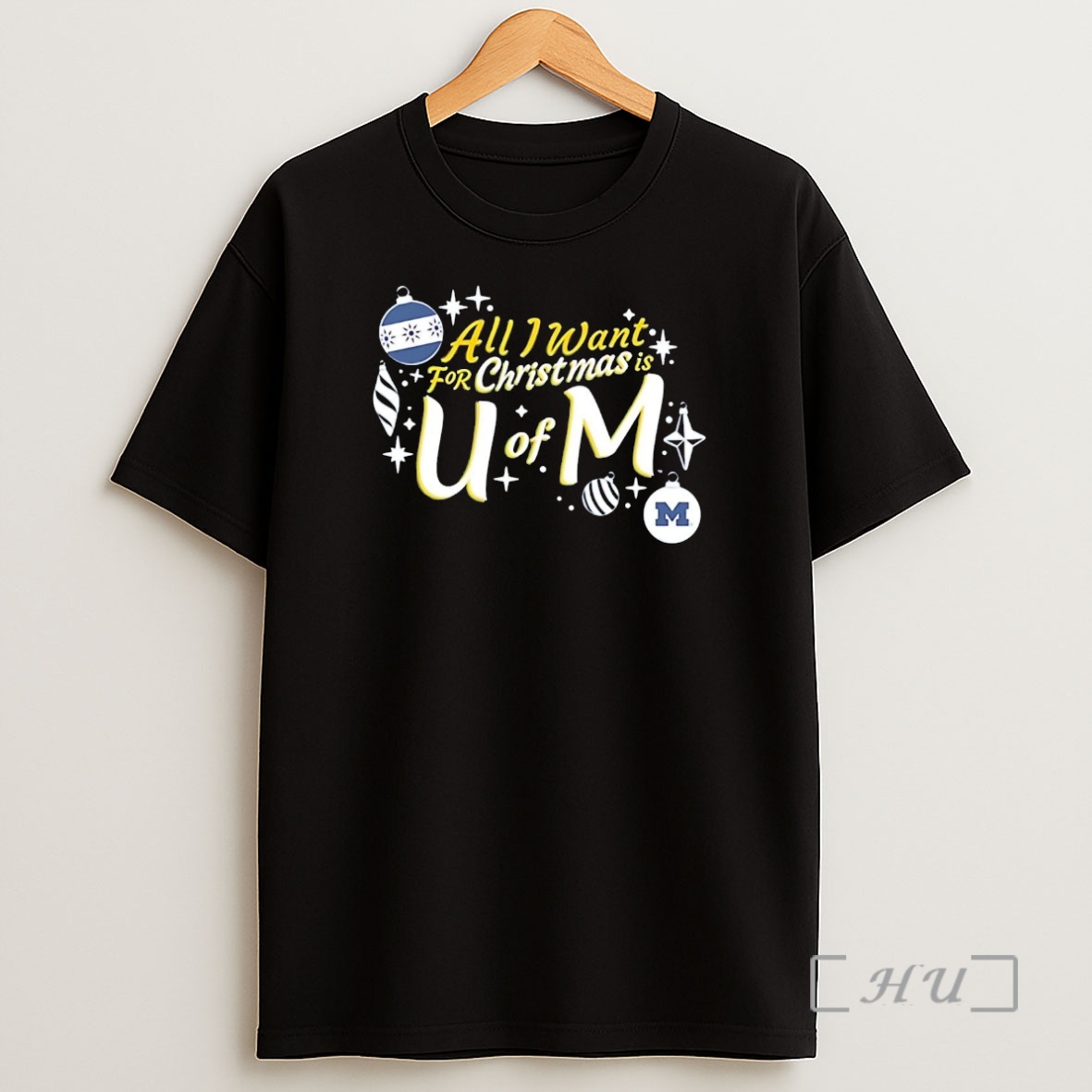 Officials Michigan Wolverines All I Want For Christmas Is U Of M Premium Shirt Sweatshirt Tee