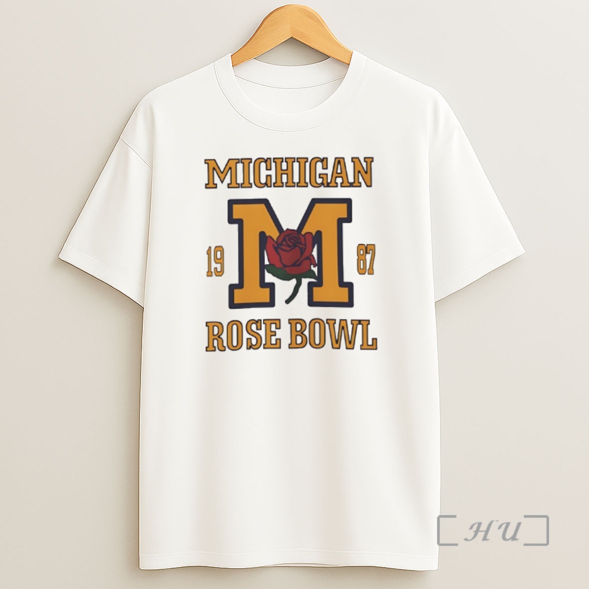 Officials Michigan Wolverines Basketball Rose Bowl 1987 Premium Shirt Sweatshirt Tee