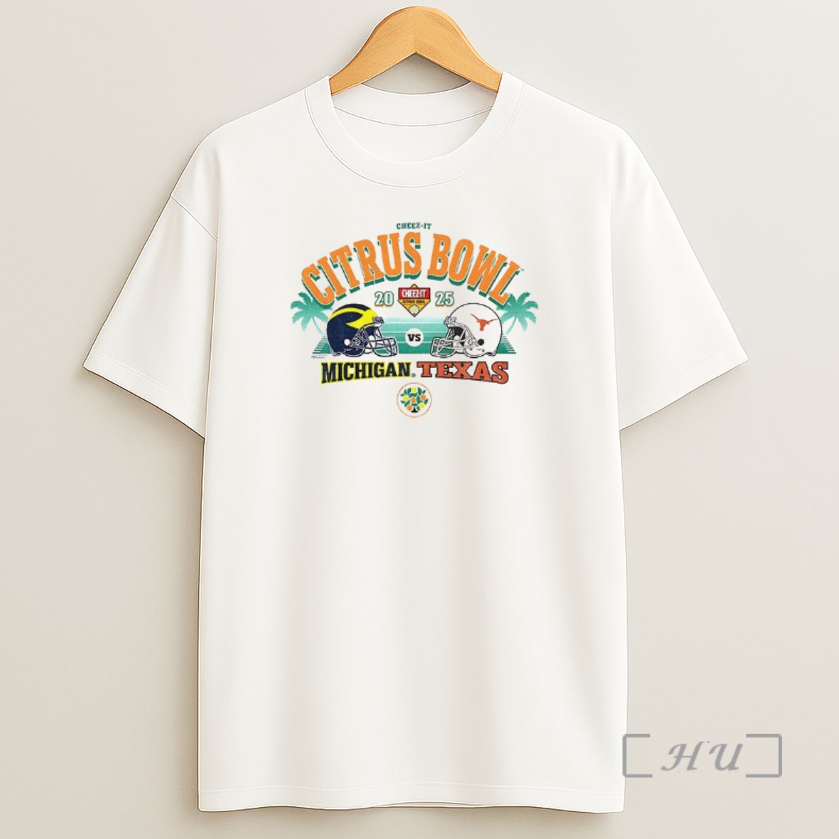 Officials Michigan Wolverines Vs Texas Longhorns Ncaa Division I Fbs Cheez It Citrus Bowl 2025 Premium Shirt Sweatshirt Tee