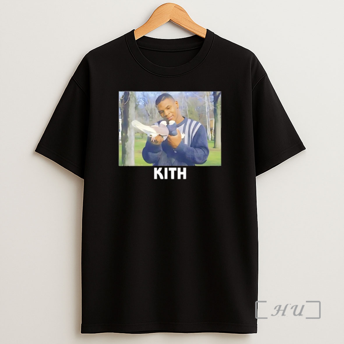 Officials Mike Tyson Holding Two Dove Now Kith Shirt Sweatshirt Tee