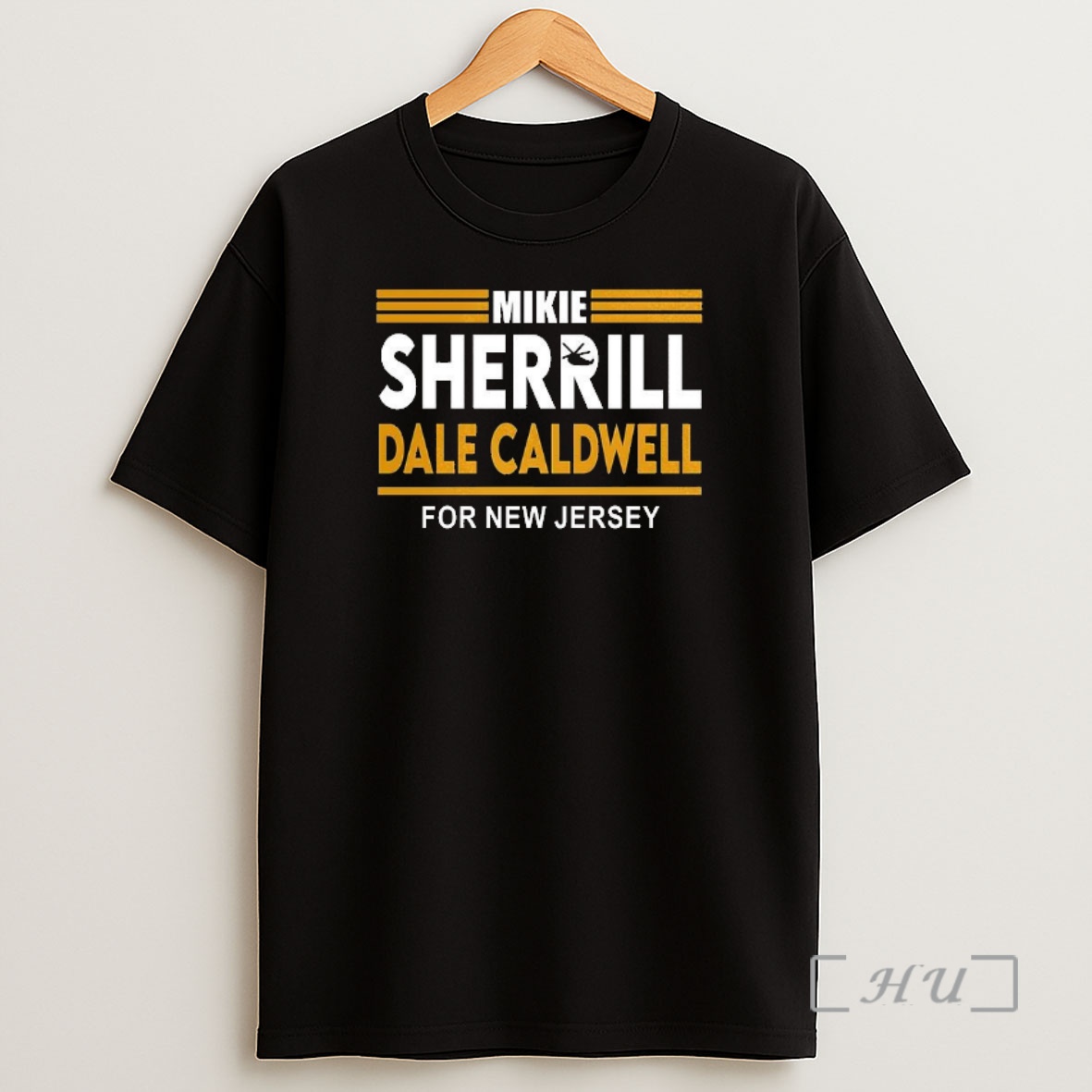 Officials Mikie Sherrill Dale Caldwell For New Jersey Political Stripes Shirt Sweatshirt Tee