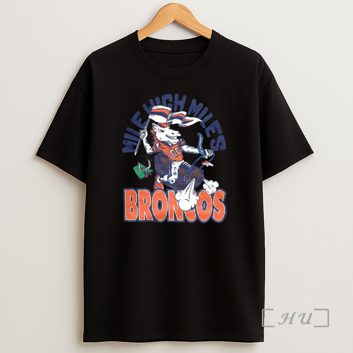Officials Miles Mile High Miles Mascot Denver Broncos Shirt Sweatshirt Tee