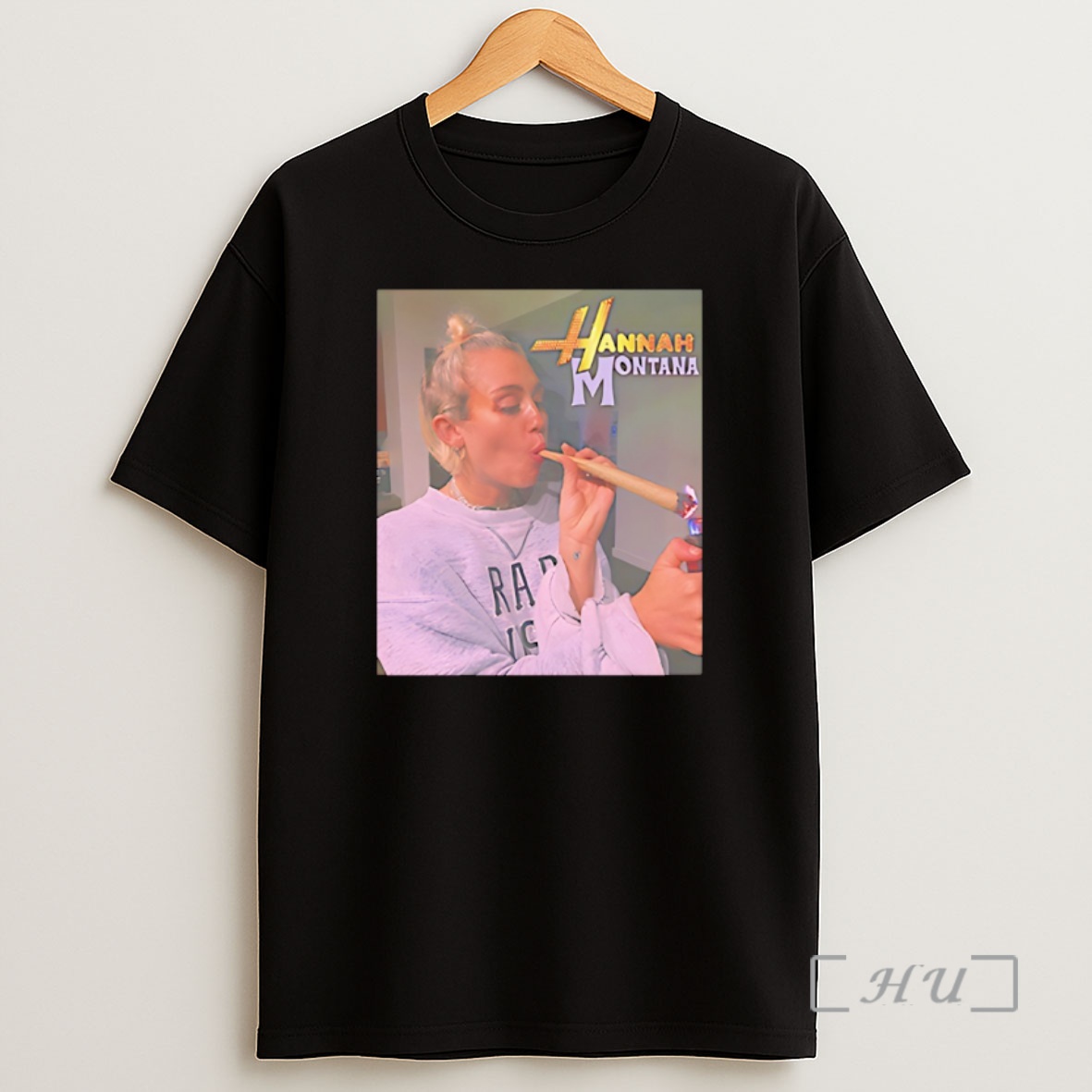 Officials Miley Cyrus Hannah Montana Smoking Shirt Sweatshirt Tee