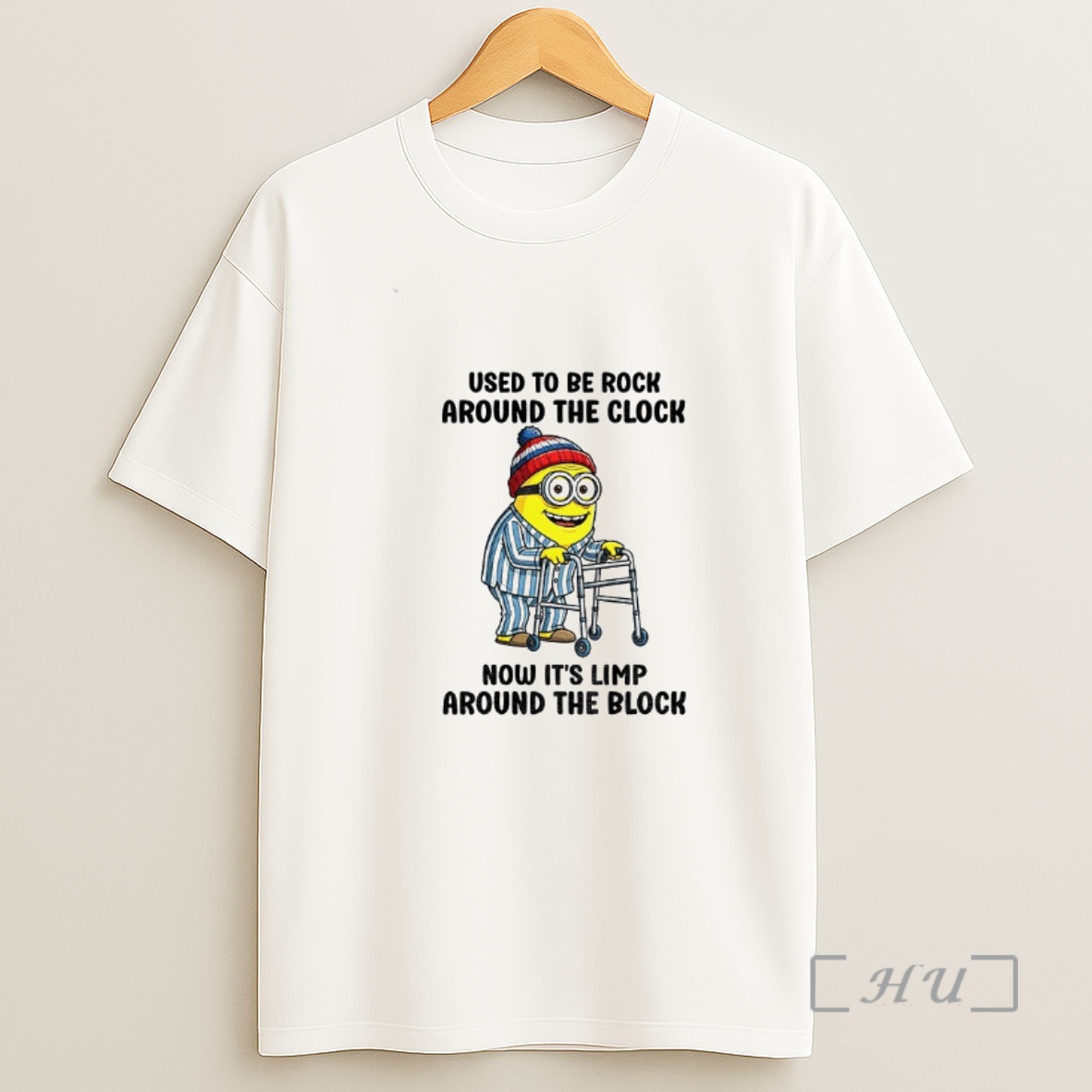 Officials Minion Used To Be Rock Around The Clock Now Its Limp Around The Block Shirt Sweatshirt Tee