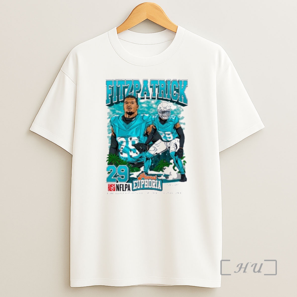 Officials Minkah Fitzpatrick Miami Dolphins Nflpa Player Shirt Sweatshirt Tee