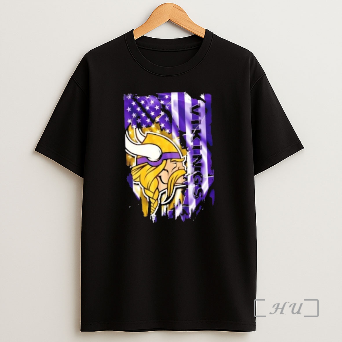 Officials Minnesota Vikings Football X American Flag Shirt Sweatshirt Tee