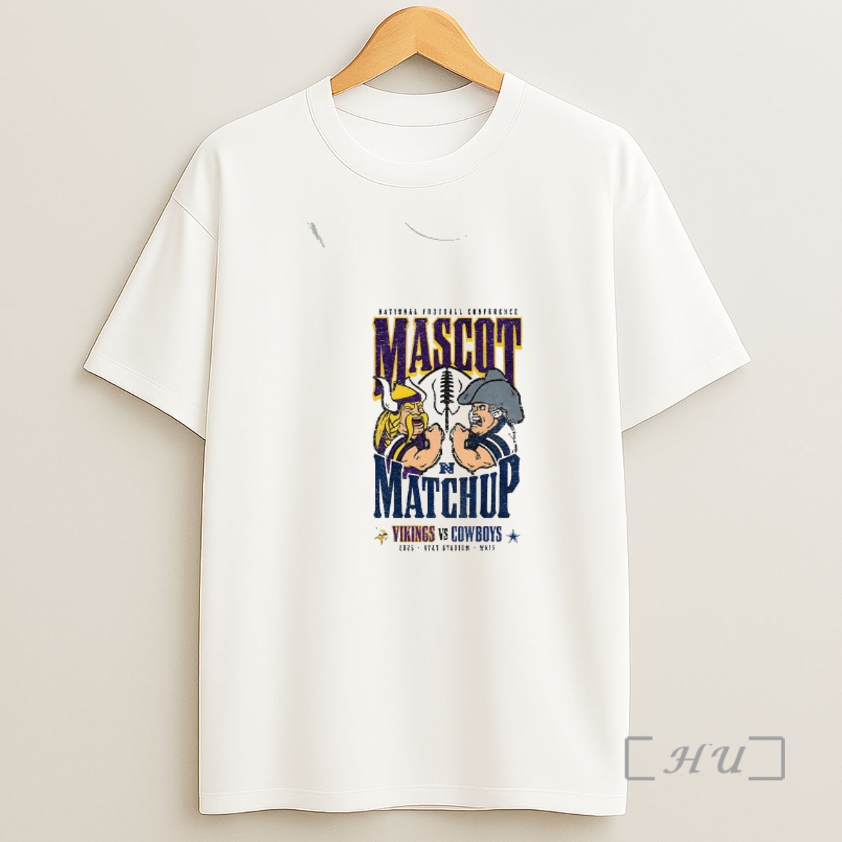 Officials Minnesota Vikings Vs Dallas Cowboys National Football Conference 2025 Shirt Sweatshirt Tee