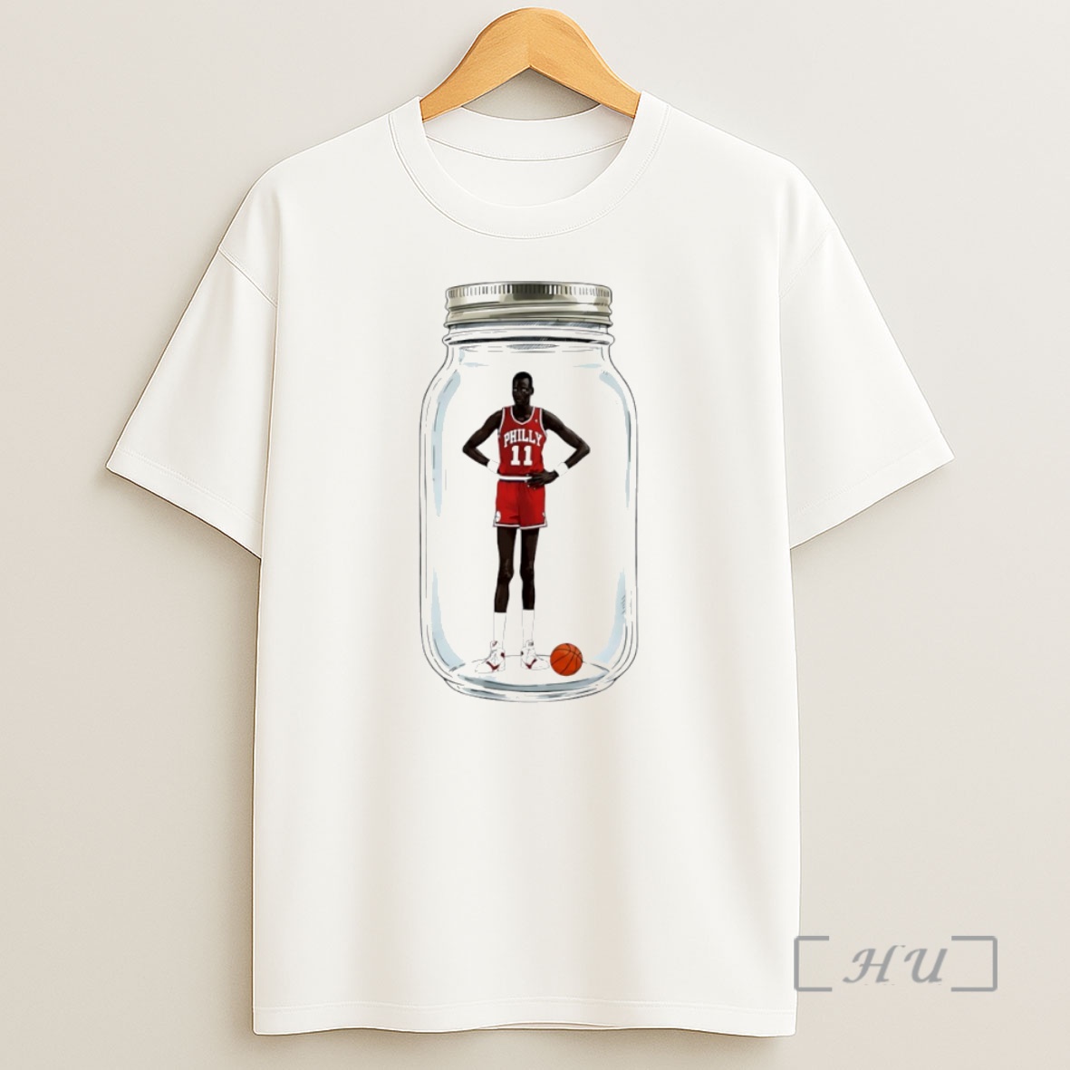 Officials Minute Manute Philadelphia 76ers Basketball Manute Bol Circle Shirt Sweatshirt Tee