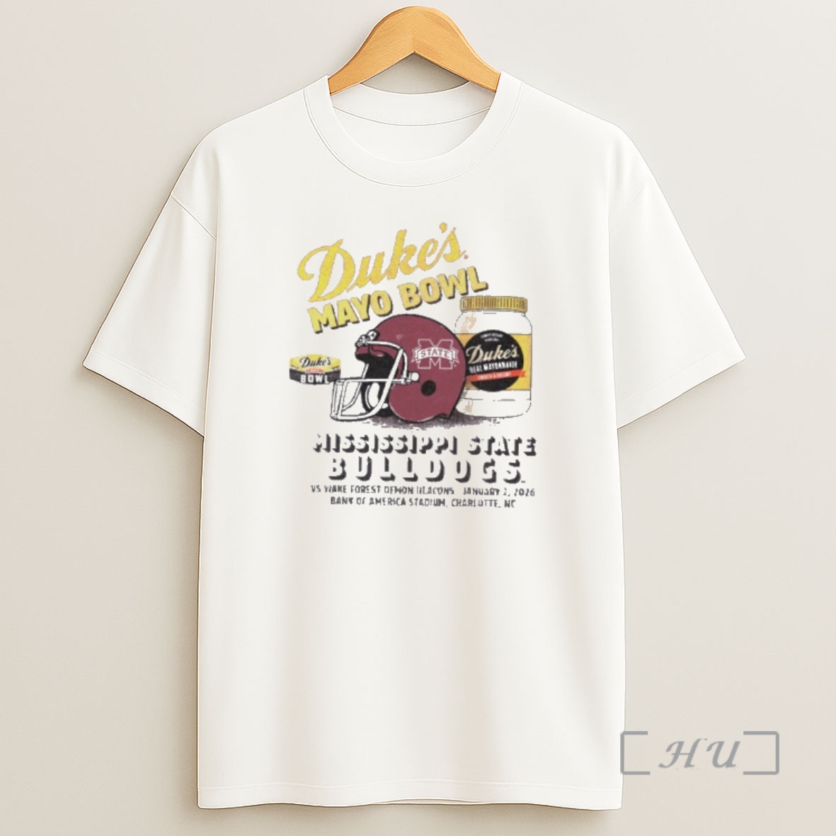 Officials Mississippi State 2026 Dukes Mayo Bowl Helmet Shirt Sweatshirt Tee
