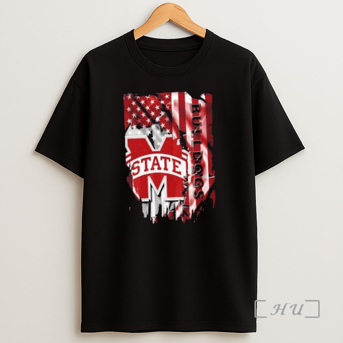 Officials Mississippi State Bulldogs Football X American Flag Shirt Sweatshirt Tee