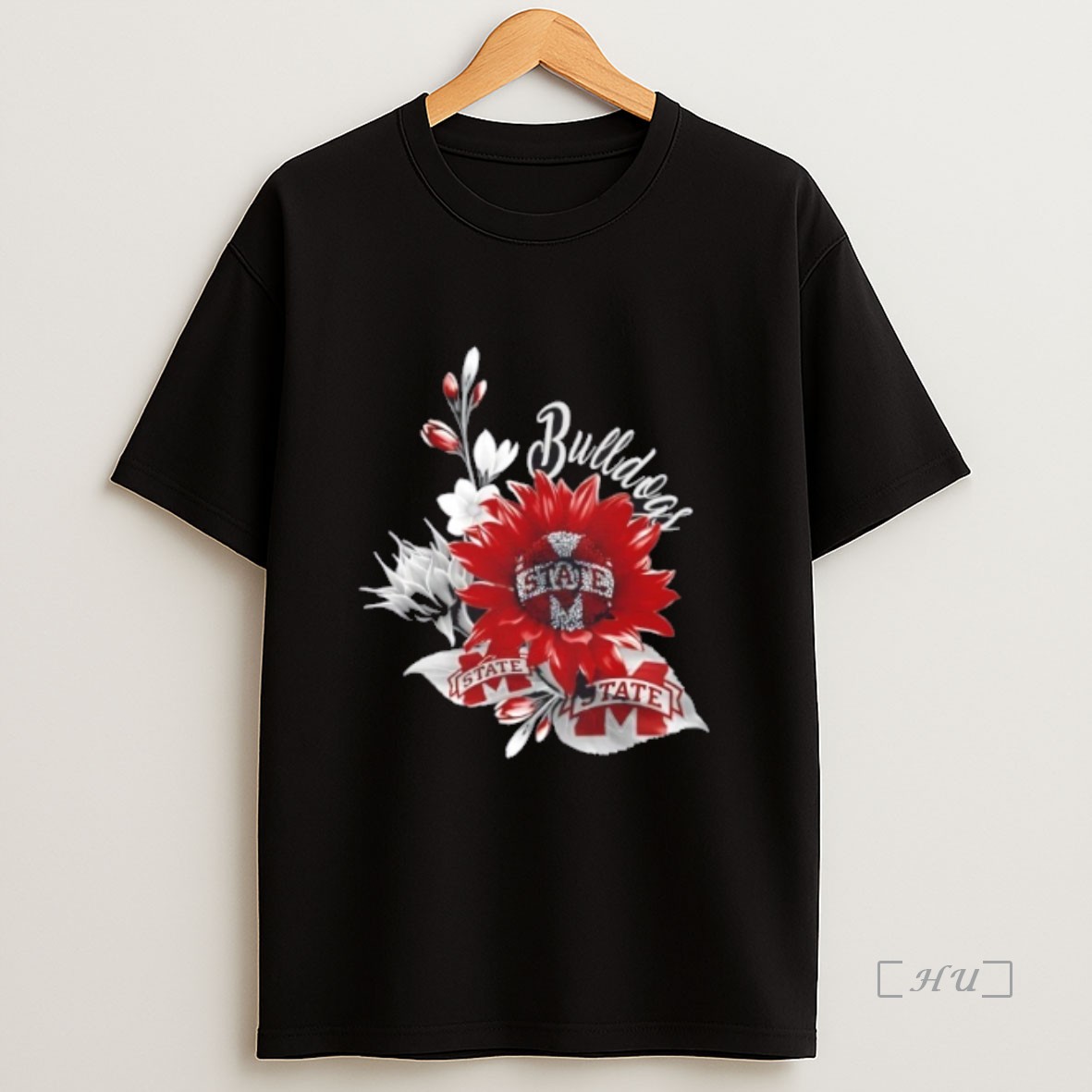 Officials Mississippi State Bulldogs Football X Sunflower Floral Premium Shirt Sweatshirt Tee