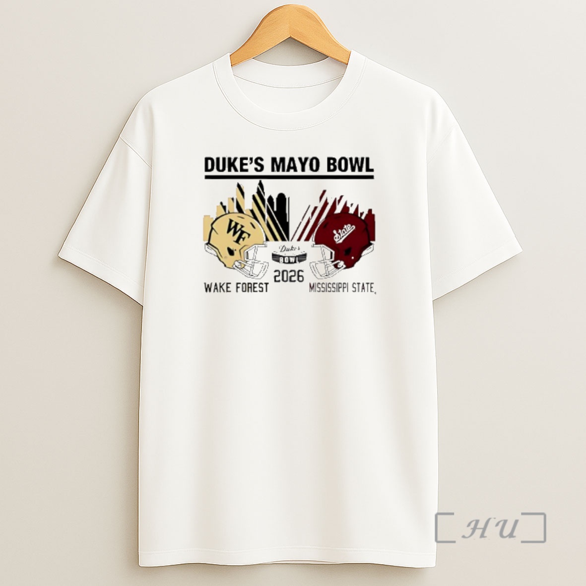 Officials Mississippi State Vs Wake Forest 2026 Dukes Mayo Bowl Match Up Shirt Sweatshirt Tee