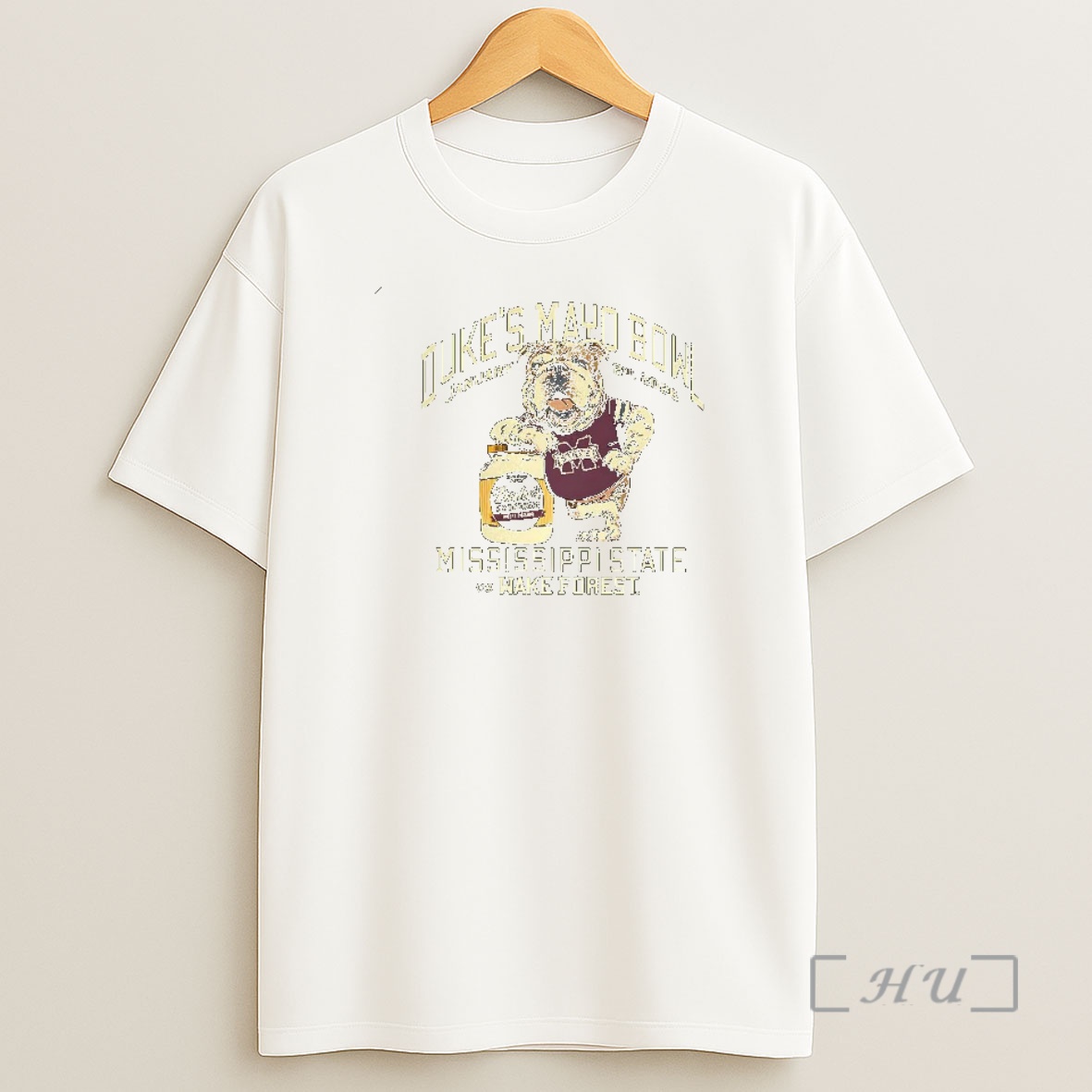 Officials Mississippi State Vs Wake Forest Dukes Mayo Bowl 2026 Mascot Shirt Sweatshirt Tee