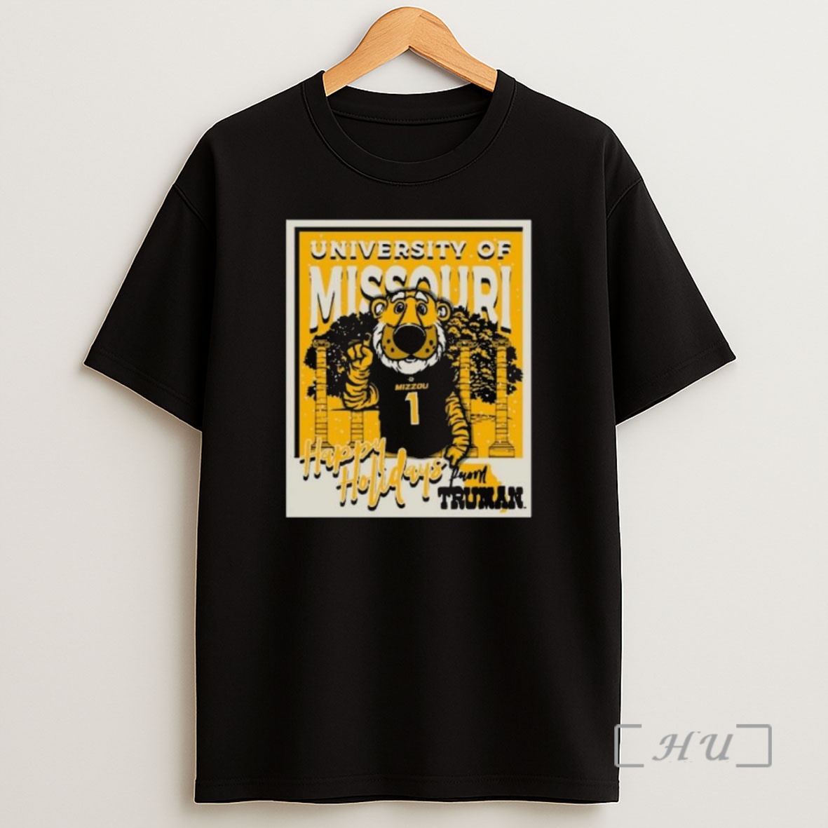 Officials Missouri Tigers Snowy Polaroid Shirt Sweatshirt Tee