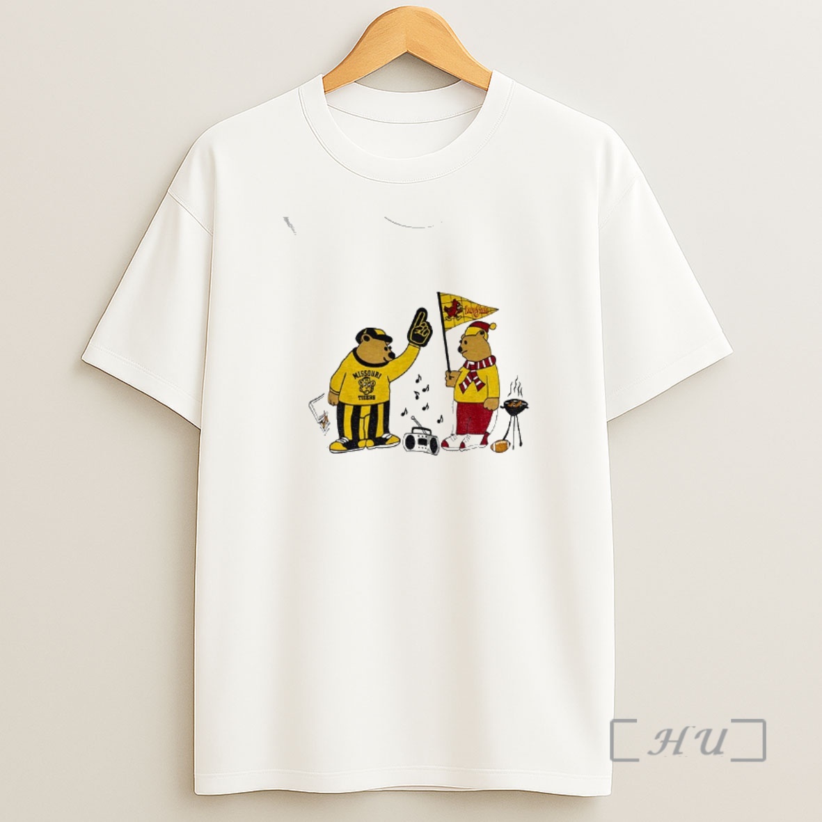 Officials Missouri Tigers Vs Iowa State Cyclones Tailgating Fan Bears Shirt Sweatshirt Tee
