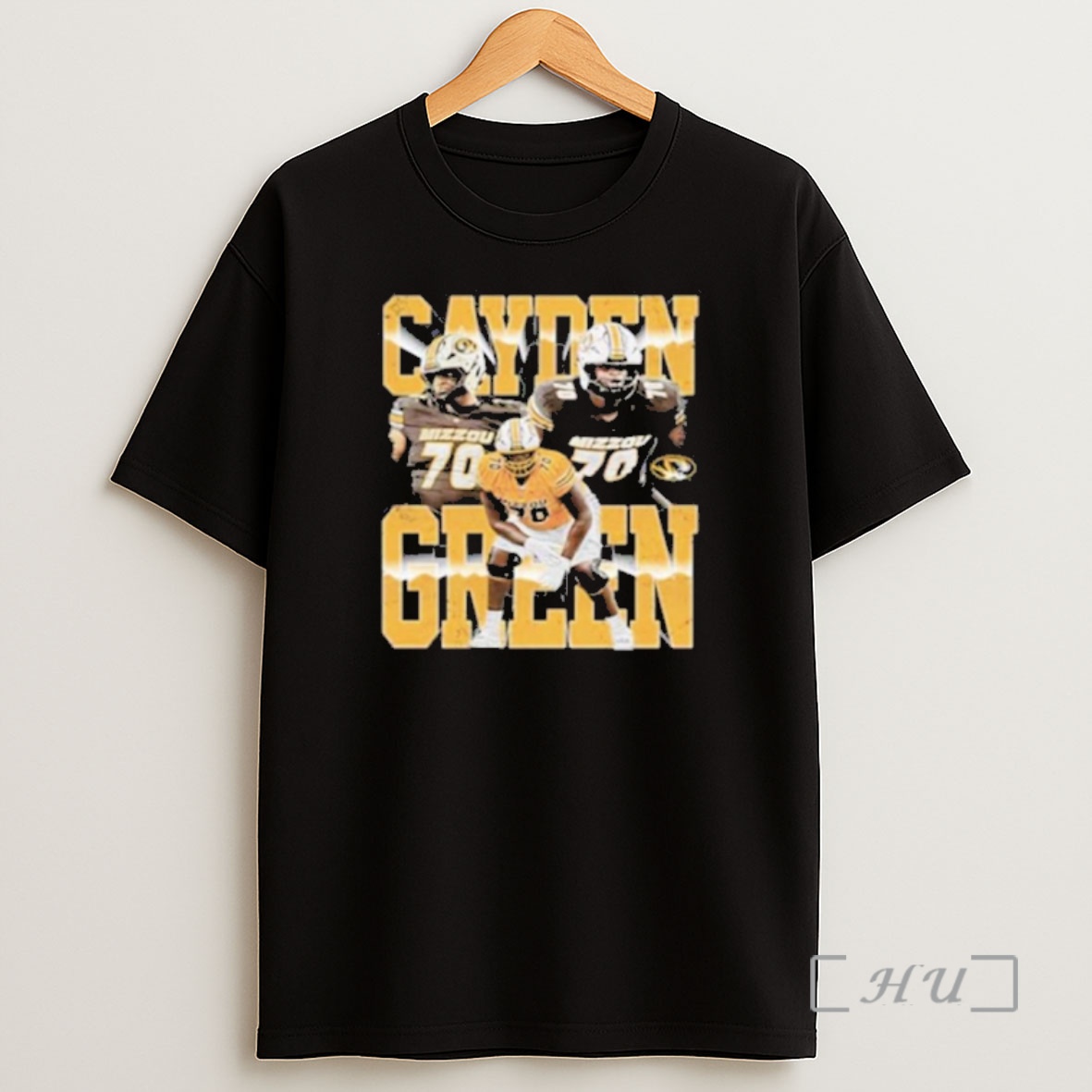 Officials Mizzou Tigers Cayden Green 70 Player Shirt Sweatshirt Tee