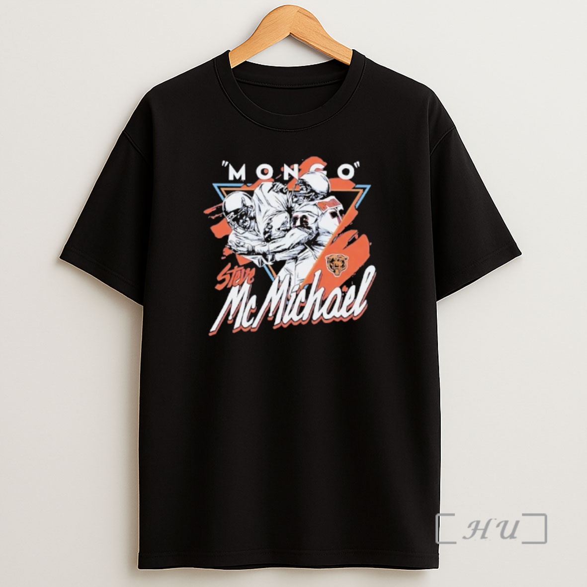 Officials Mongo Steve Mcmichael Chicago Bears Former Graphic Premium Shirt Sweatshirt Tee
