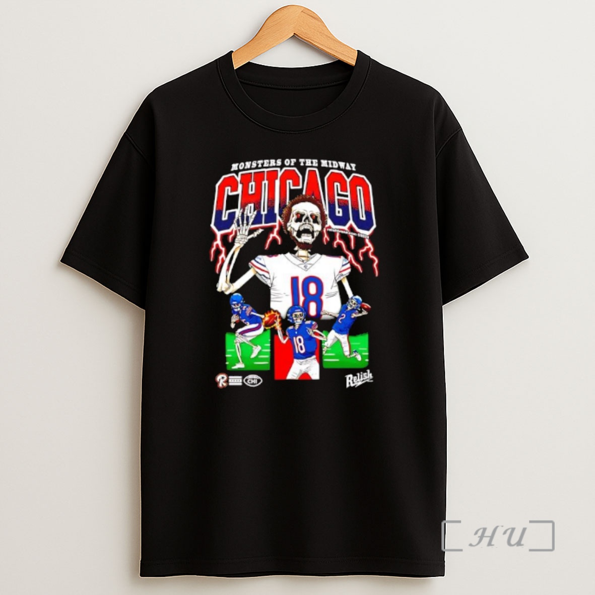 Officials Monsters Of The Midway Chicago Bears The Claw Shirt Sweatshirt Tee