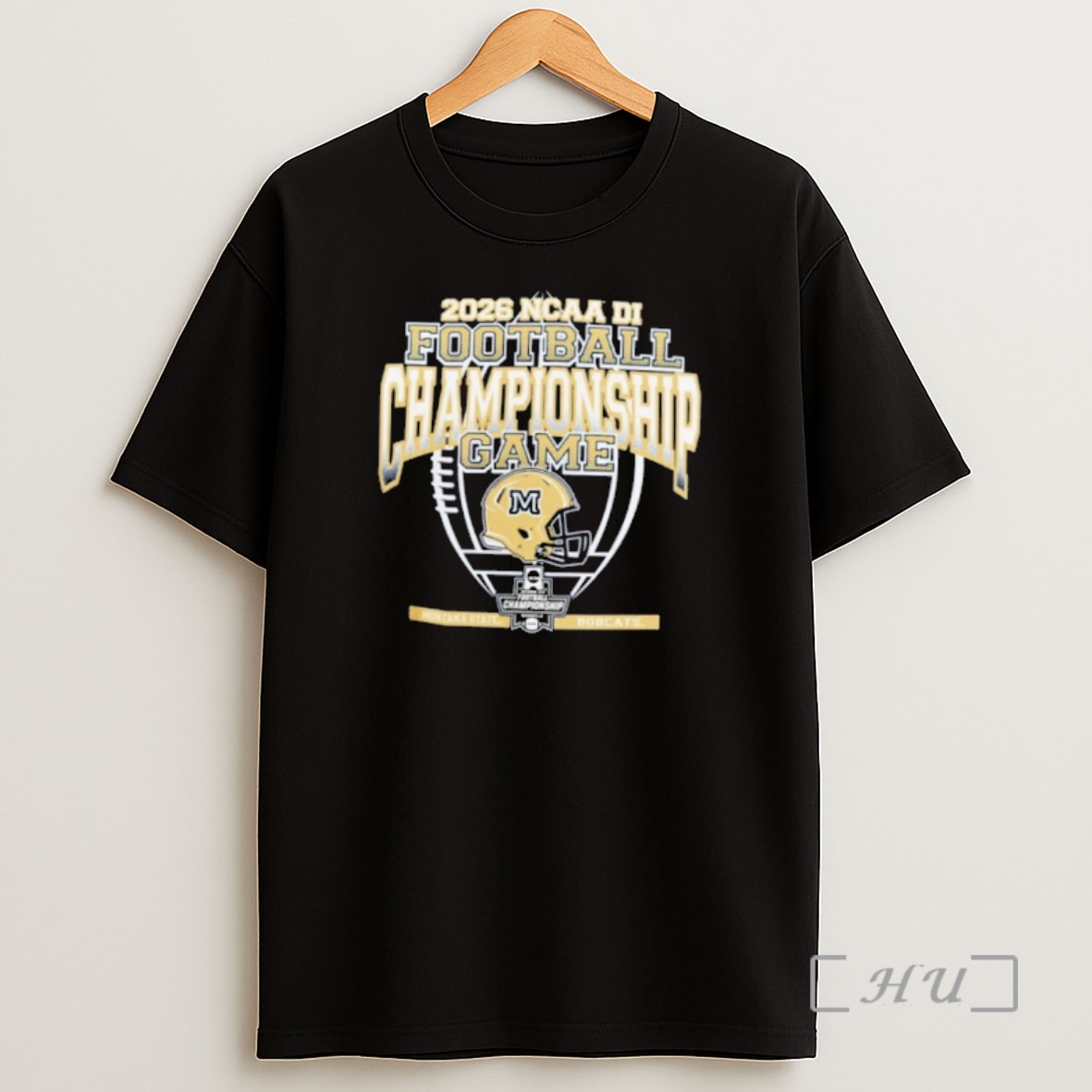 Officials Montana State Bobcats 2026 Ncaa Division 1 Football Championship Game Helmet Shirt Sweatshirt Tee