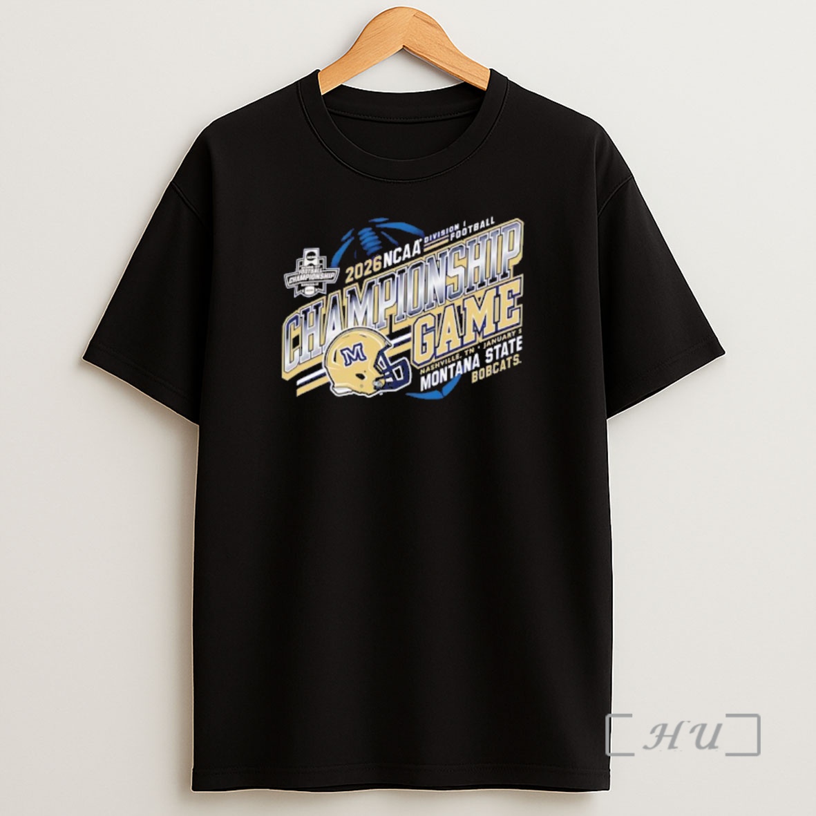 Officials Montana State Bobcats 2026 Ncaa Division I Football Championship Game Shirt Sweatshirt Tee