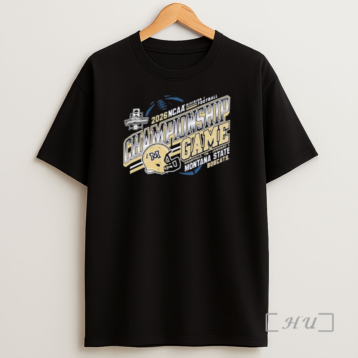 Officials Montana State Football 2026 Ncaa Fcs Championship Game Bound Shirt Sweatshirt Tee