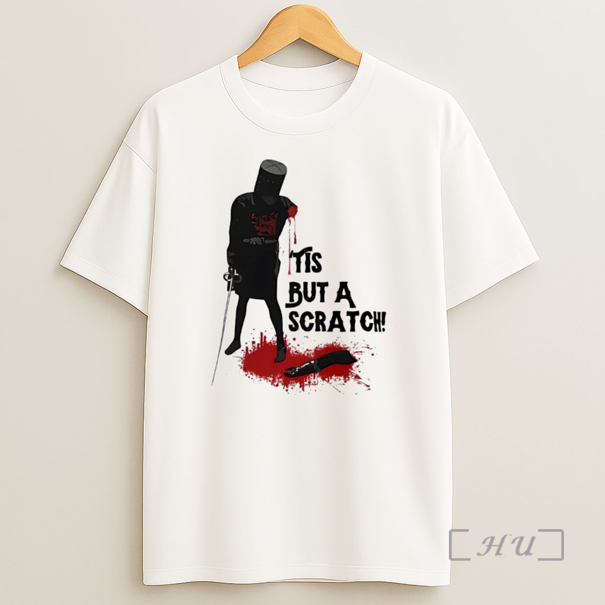 Officials Monty Python Tis But A Scratch Premium Shirt Sweatshirt Tee