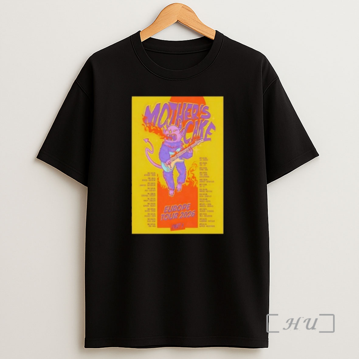 Officials Mothers Cake 2026 Europe Tour Shirt Sweatshirt Tee