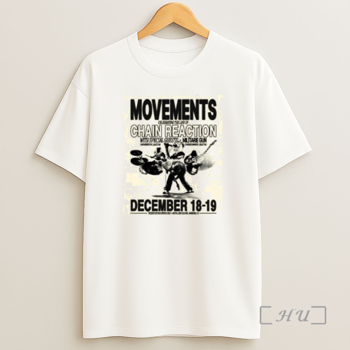 Officials Movements Anaheim Ca December 18 19 2025 Concert Circle White Shirt Sweatshirt Tee