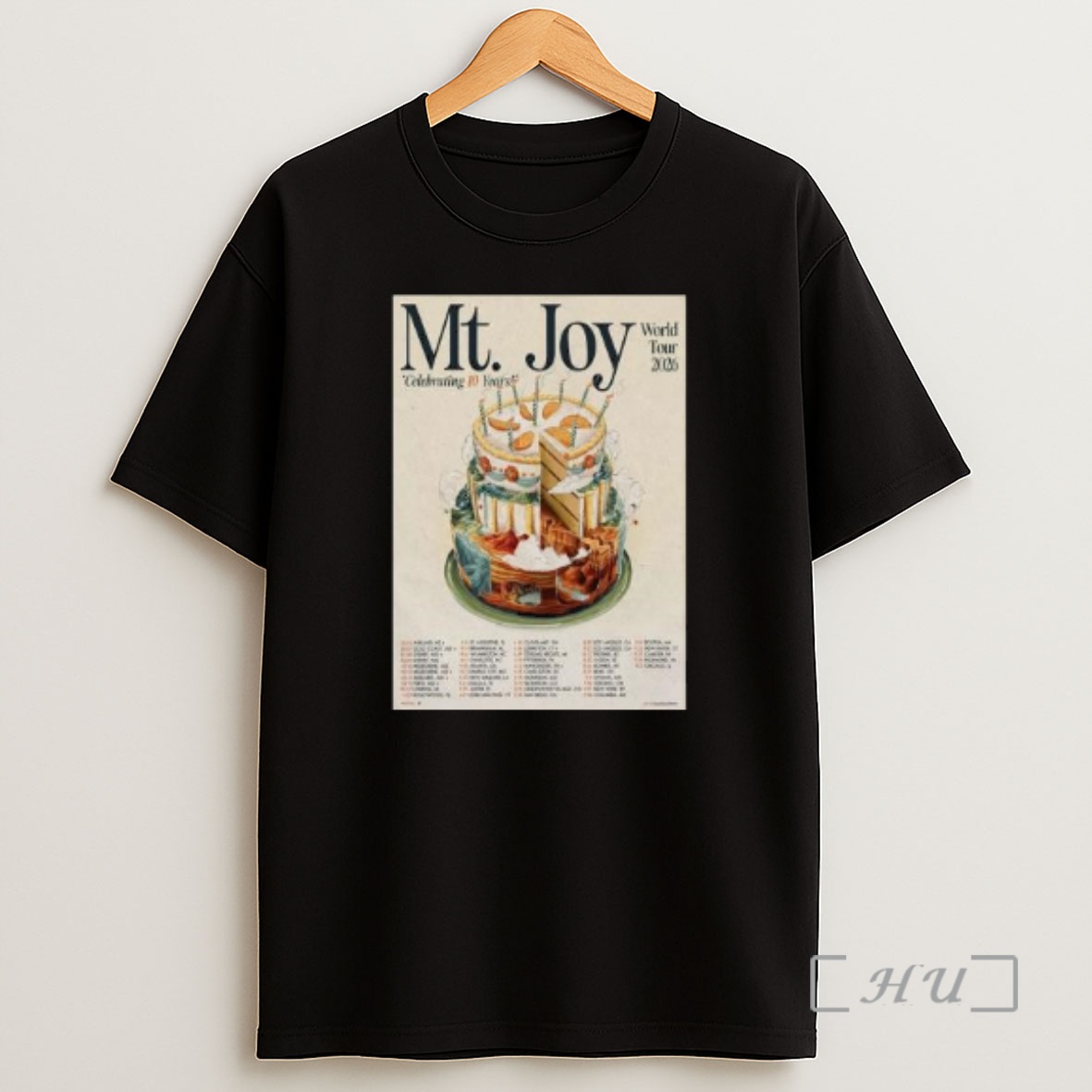Officials Mt Joy Band Celebrating 10 Years 2026 Circle Black Premium Shirt Sweatshirt Tee